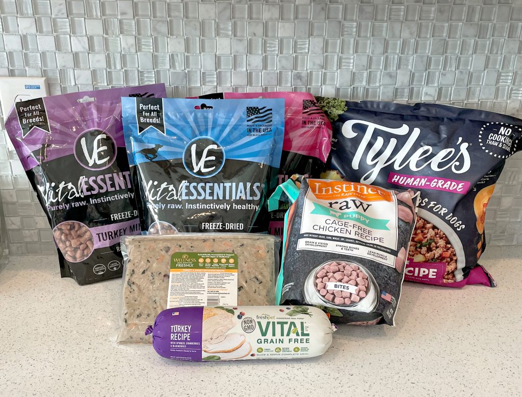 Foods I Include in a rotation Diet for my Shih Tzus.